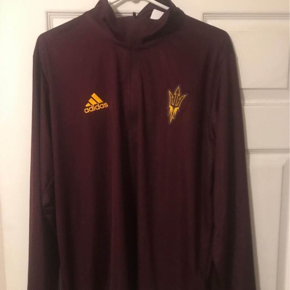 arizona state adidas shirt large